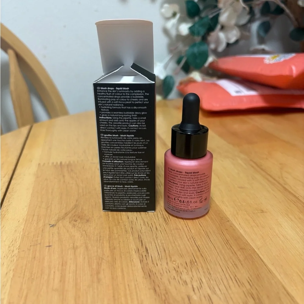 Rodial~BLUSH DROPS~Liquid Blush in Frosted Pink~15ml / 0.5 fl oz~Full Size ~BNIB